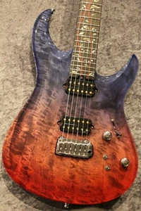 Giulio Negrini Guitars GNG Custom Order Brea Carved 6 1-Piece Figured Italian Po - Picture 1 of 11