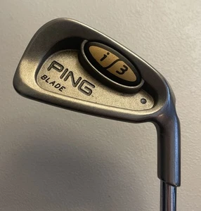 PING i3 Blade Black Dot 3 Iron RH Cushin JZ Stiff Steel Shaft Needs New Grip - Picture 1 of 8