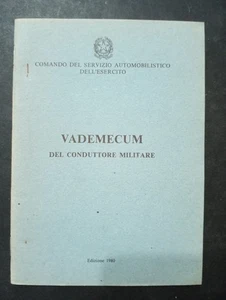 Vademecum del Conduttore Militare Corpo Automobilistico Esercito 1980  (VE221) - Picture 1 of 5