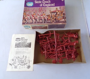 State Coach Of England Life Like Hobby Kits 09670 Scale 1/48 Model Kit Royalty - Picture 1 of 17