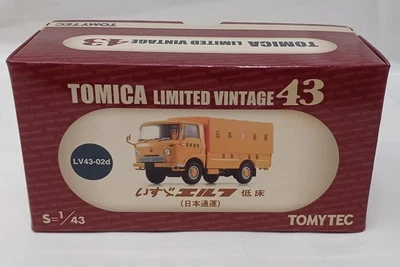 TOMY TEC Tomica Limited 43 Isuzu Elf Nippon Express Yellow - Image 1 of 4
