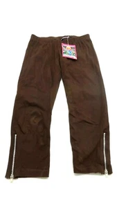 NWT EYESHADOW GIRLS BROWN CAPRIS LEGGINGS PANTS SIZE M - Picture 1 of 4