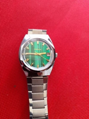 NOS Vintage OMAX Manual Wind 17 Jewels Mens Watch _2742 - Image 1 of 4