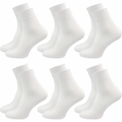 GAWILO 6 Paar Damen Socken ohne Gummi | ohne drückende Naht - verstärkte Ferse & Spitze