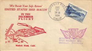 USS Macon 12/17/34, Aiglon Society (We await your safe return)  [228716] - Picture 1 of 1
