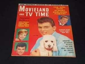 1960 FEBRUARY MOVIELAND & TV TIME MAGAZINE - FABIAN COVER - E 15571 - Picture 1 of 2