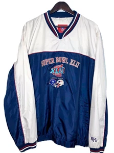 Super Bowl 42 Nylon Pullover 2008 - Picture 1 of 7