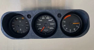 Porsche 924 Turbo Instrument 1979-1982 170 mph Cluster 16681 millas + dureza MT - Imagen 1 de 12