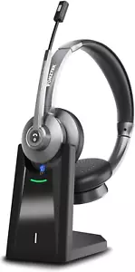 Vonztek Bluetooth Headset with Microphone Noise Canceling & Mute, Wireless Heads - Picture 1 of 5