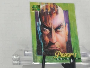 1995 Marvel Masterpieces Serie 4 Professor X Leinwandkarte #15 von 22 NM/EX - Bild 1 von 7