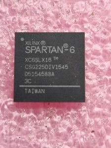 XILINX SPARTAN 6 XC6SLX16 XC6SLX16-CSG225DIV1545 FPGA IC (IN38S2) - Picture 1 of 2