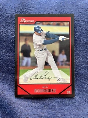 2007 BOWMAN ALEX RODRIGUEZ NEW YORK YANKEES #200 - Image 1 of 2