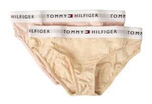 SG Mädchen Slip TH TOMMY HILFIGER Mädchen Mädchen 2er Pack mit Gummizug a - Bild 1 von 5