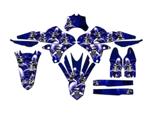 2014-2018 fits CYCRA POWERFLOW YZ 250 F 4-STROKE JESTER Blue Senge Graphics Kit - Picture 1 of 10