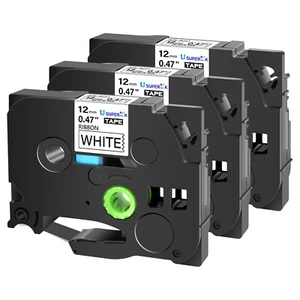 3pack TZe-R231 TZ-R231 TZe Compatible with Brother P-Touch Ribbon Tape 12mm 0.47 - Picture 1 of 11