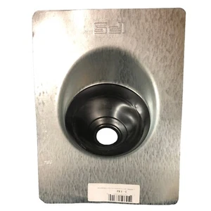 Galvanized Roof Flashing 3-1 RJ Model Fits 1-1/4" to 3" Pipe FS - Picture 1 of 4