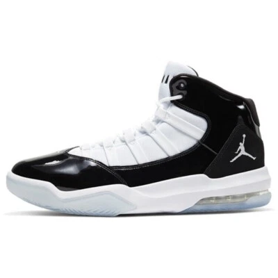 Jordan Max Aura black White Basketball shoes High-top Men -AQ9084-011- - Image 1 of 4