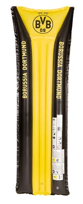 Happy People BVB Luftmatratze 177x66 cm – Borussia Dortmund Poolmatratze - Bild 1 von 4