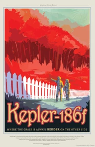 Kepler-186f Visions of the Future Poster - [11'' x 17''] - Picture 1 of 1