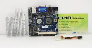 VIA EPIA-N5000E LVDS NanoITX Scheda madre/CPU 12x12 cm VIA Luke CoreFusion 500 MHz. - Foto 1 di 10