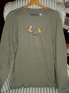  LIFE IS GOOD VINTAGE SAMMLUNG HERREN CRUSHER T-SHIRT GITARRE JAKE "UNPLUG"...(XXXL) - Bild 1 von 6