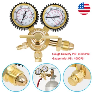 Nitrogen Regulator for HVAC Purge 0-400PSI Output Pressure CGA580 1/4" Fitting - Picture 1 of 12