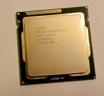 CPU Intel Pentium G870 3.10 GHz - Dual Core - FCLGA1155 - Immagine 1 di 2