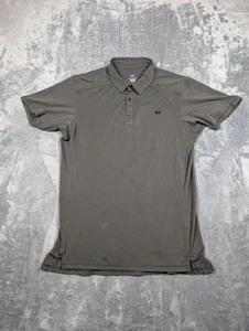 Camisa Polo Arc'teryx Para Hombres Grande Gris Manga Corta Rendimiento Elastizada Golf Top - Imagen 1 de 10