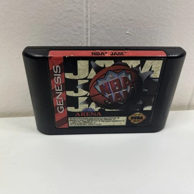 NBA Jam - Sega Genesis 1993 Cartridge Only Arena TESTED - Image 1 of 4