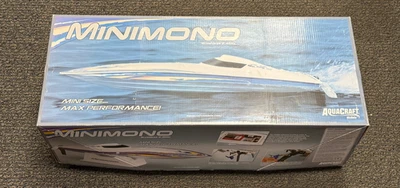 New Aquacraft Minimono Brushless 2.4ghz RC Remote Control boat AQUB1806 - Image 1 of 3