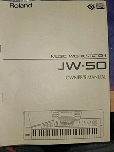 Roland JW-50 Music Workstation Bedienungsanleitung sehr guter Zustand  - Bild 1 von 1