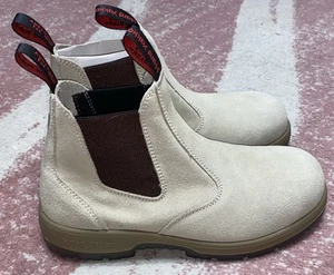 Stivali antinfortunistici duri Yakka pelle scamosciata outback punta acciaio pr uomo 9 marroni - Foto 1 di 9