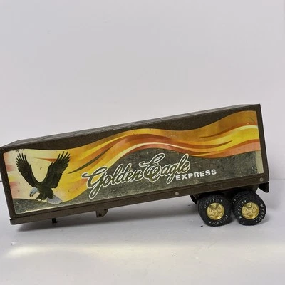Semirremolque de colección Nylint Golden Eagle Express de 18 ruedas *Solo remolque * Foto 1 de 4