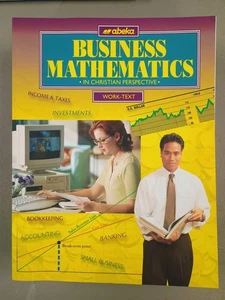 Abeka Business Mathematics Text Book - Picture 1 of 1