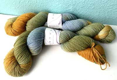 2 - LORNA'S  Laces - SHEPHERD SOCK Becca's Last Day Wool/Nylon 215 yds Wool Mix - Image 1 of 4