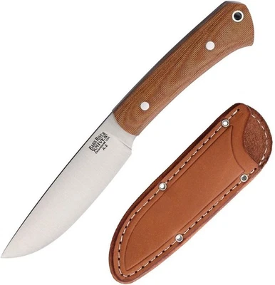 Bark River Highland Special Fixed Knife 4" A2 Tool Steel Blade Micarta Handle - Image 1 of 3