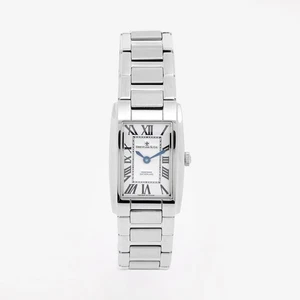 Dreyfuss & Co Damen Silber Uhr Schweizer Quarz Rechteckig DLB00051/01 - Bild 1 von 7