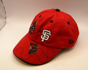 Sombrero New Era, GIGANTES DE SAN Francisco, Niño Ajustable, Mariposas Rojas - Imagen 1 de 5