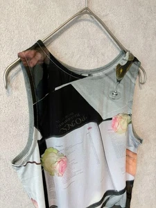 Sleeveless Top Tank Ponsa Wool Size Tops Paloma S - Picture 1 of 11