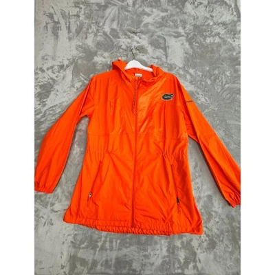 Chaqueta cortavientos Columbia Orange Florida Gators para mujer talla L con capucha Foto 1 de 4
