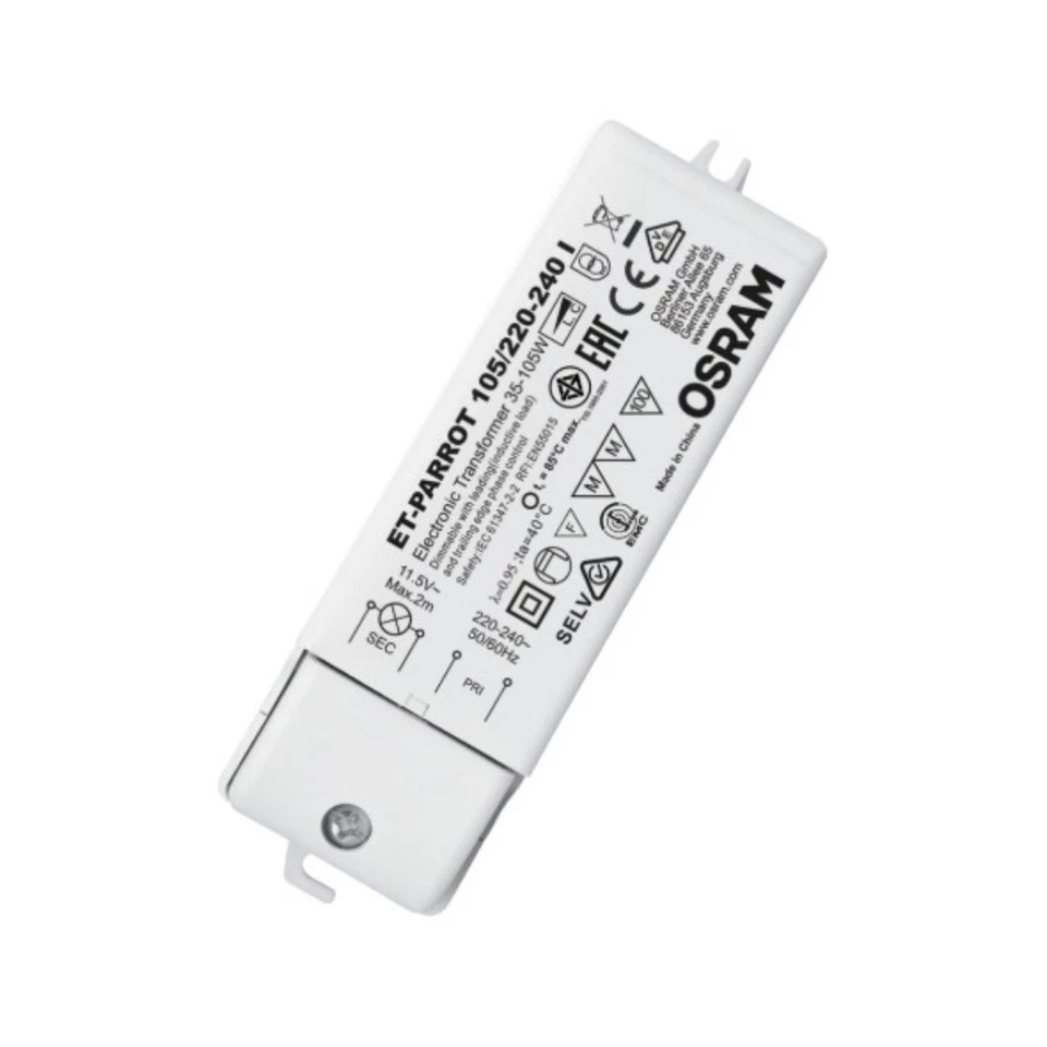 Osram elektronisches Vorschaltgerät ET-PARROT 105/220…240 für Halogen 35W - 105W - Bild 1 von 1