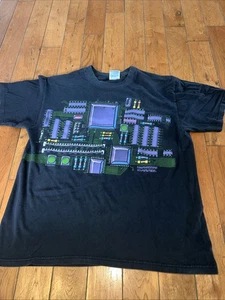 Vintage Smithsonian Museum CPU T-Shirt Size Large 1993 90s - Picture 1 of 11