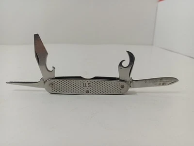 Cuchillo utilitario plegable militar vintage CAMILLUS 1976 EE. UU. Foto 1 de 4