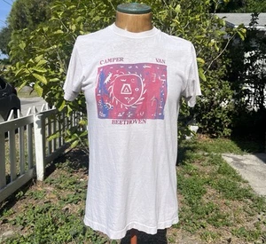 CAMPER VAN BEETHOVEN - 1986 TOUR SHIRT SIZE XL Single Stitch Cut Tag Band Tee - Picture 1 of 4