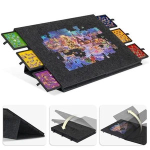 2000 Pieces Portable Jigsaw Puzzle Board with 6 Drawers & Trays Tilting Puzzle - Picture 1 of 7