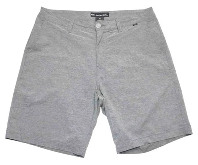 Travis Mathew Gray Lightweight Performance Golf Chino Shorts Mens Size 32 - Image 1 of 4