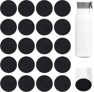 Pack de 20 Fondos de Goma para Vasos de Sublimación, Protector Antideslizante Silicona Bo - Imagen 1 de 2