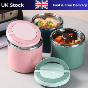 630ml/1000ML Suppe Lebensmittel Flasche Thermo Lebensmittel Behälter Isoliert Brotdose - Bild 1 von 15