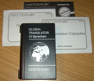 GLOBAL TRANSLATOR 12 Sprachen NEXTCENTURY Übersetzer mit Taschenrechnerfunktion - Bild 1 von 5