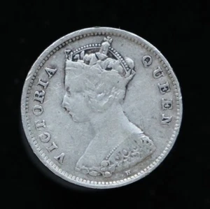 Hong Kong 1900 H 10 Cents - Silver - Victoria - Picture 1 of 2